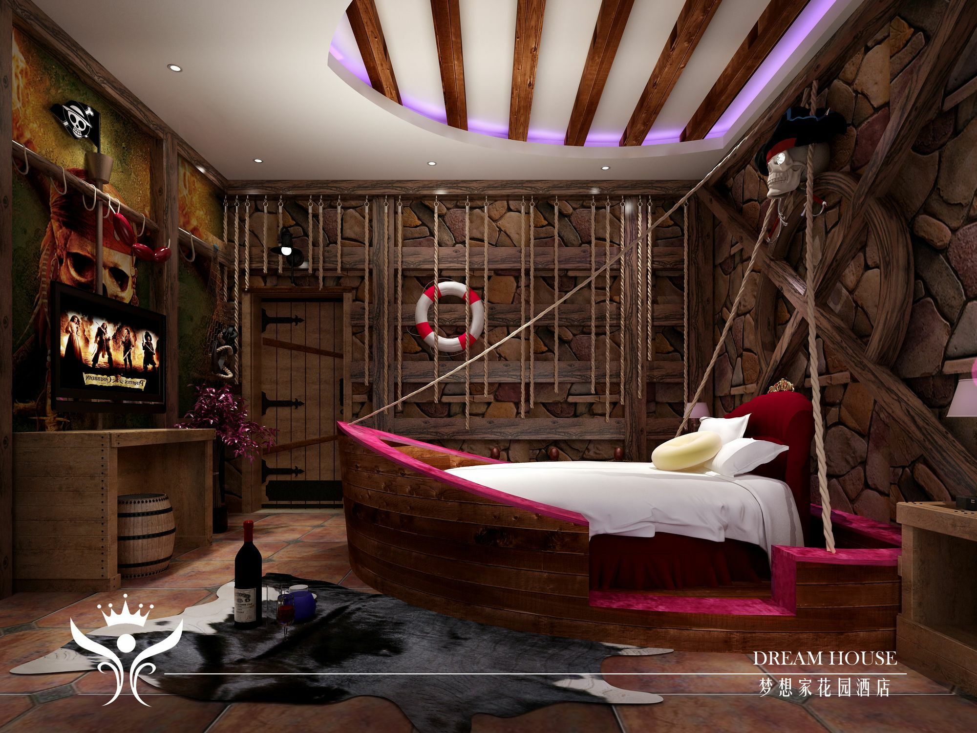 שנגחאי Dreamhouse Theme Hotel מראה חיצוני תמונה