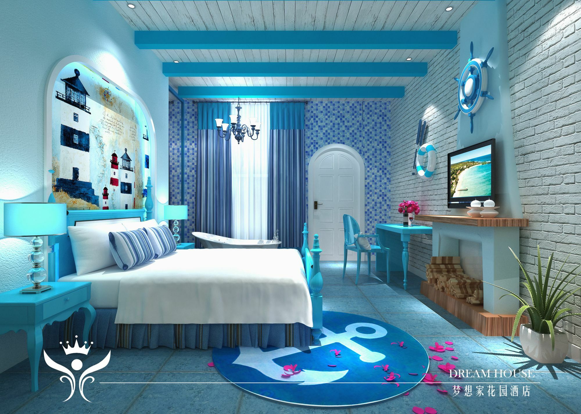 שנגחאי Dreamhouse Theme Hotel מראה חיצוני תמונה