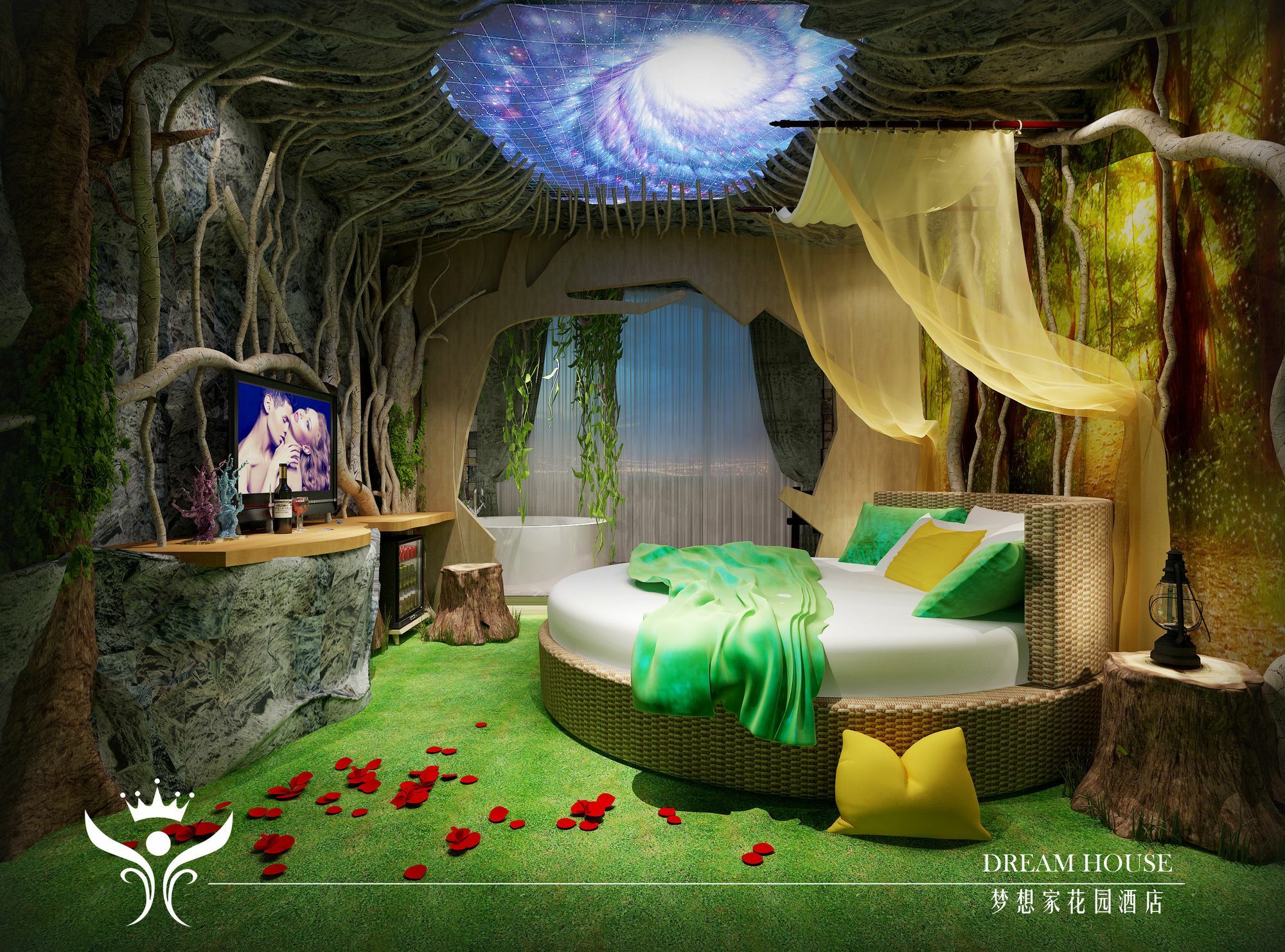 שנגחאי Dreamhouse Theme Hotel מראה חיצוני תמונה