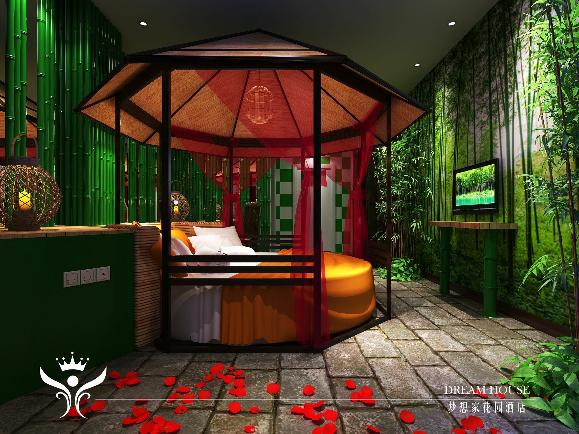 שנגחאי Dreamhouse Theme Hotel מראה חיצוני תמונה