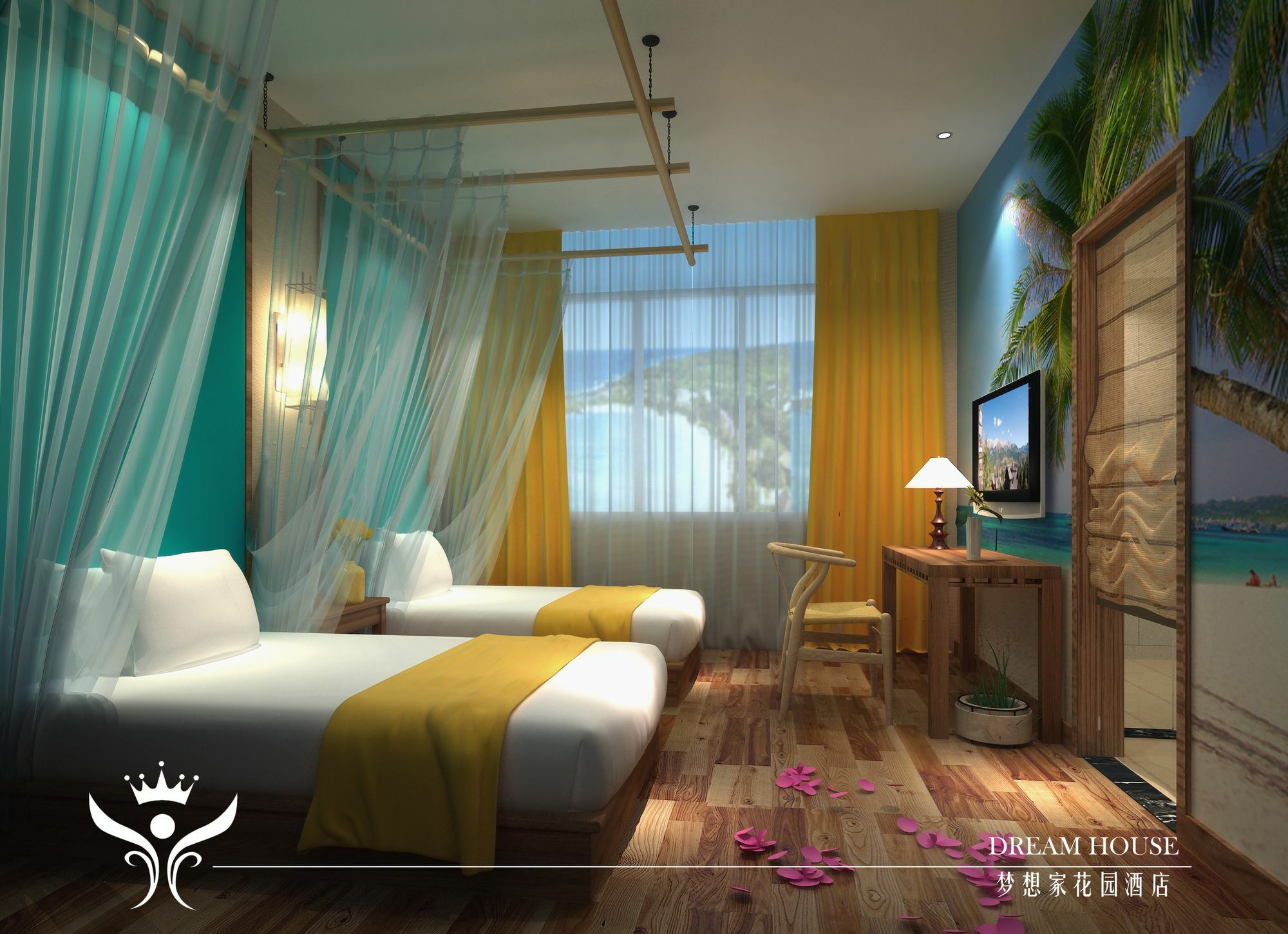 שנגחאי Dreamhouse Theme Hotel מראה חיצוני תמונה