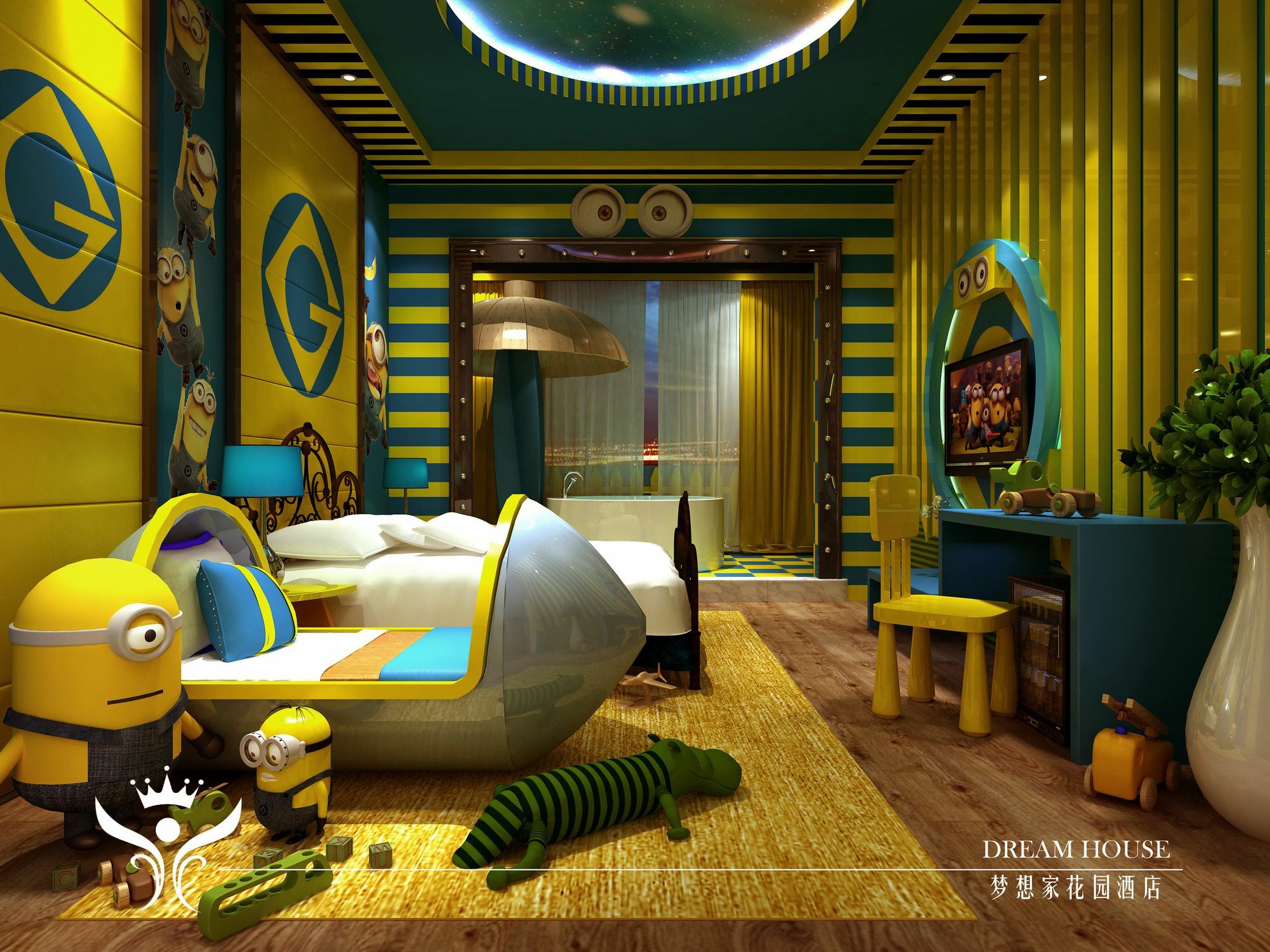 שנגחאי Dreamhouse Theme Hotel מראה חיצוני תמונה