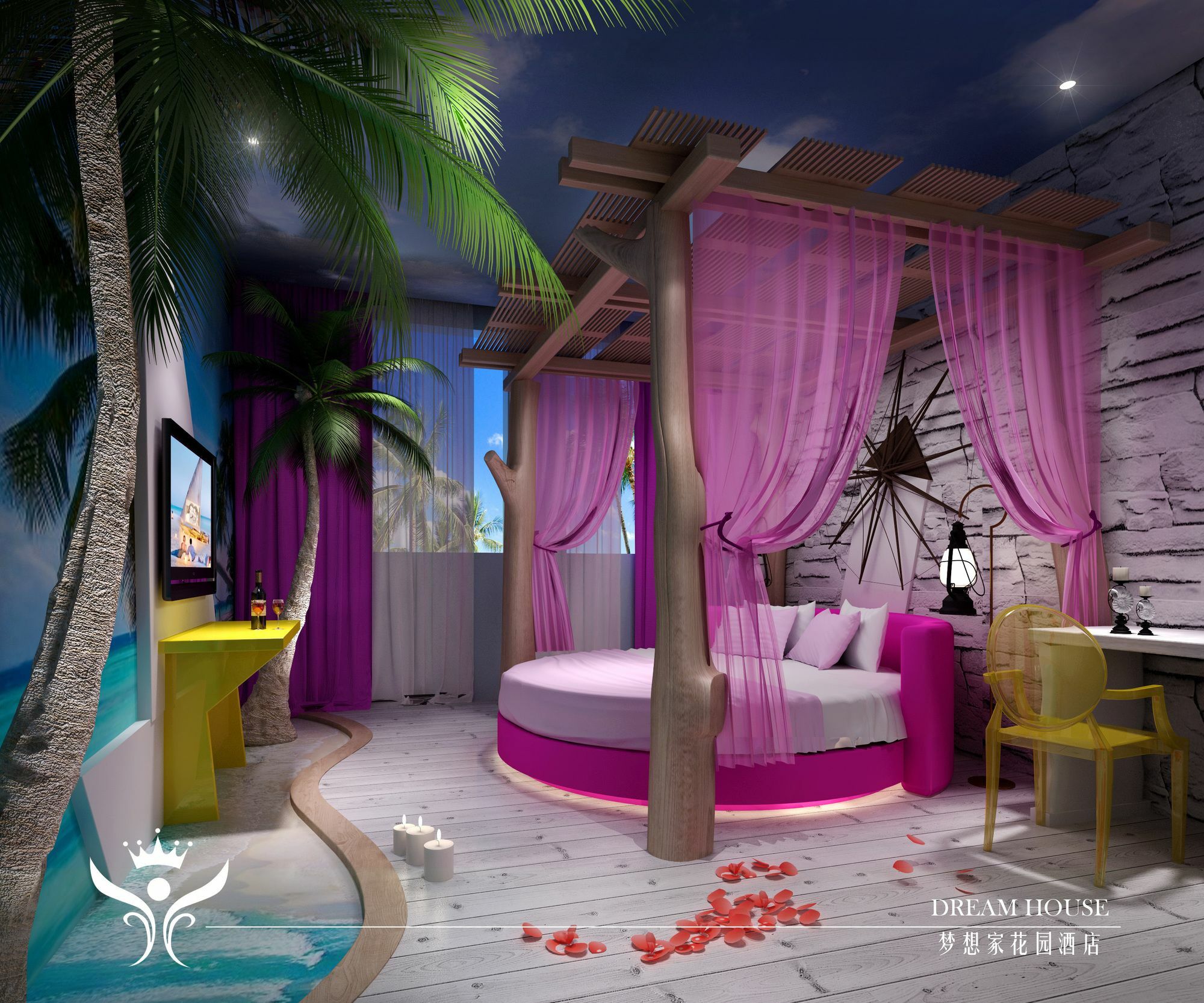 שנגחאי Dreamhouse Theme Hotel מראה חיצוני תמונה