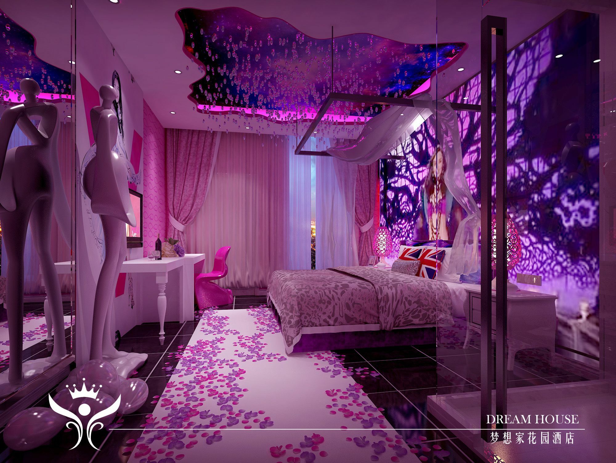 שנגחאי Dreamhouse Theme Hotel מראה חיצוני תמונה