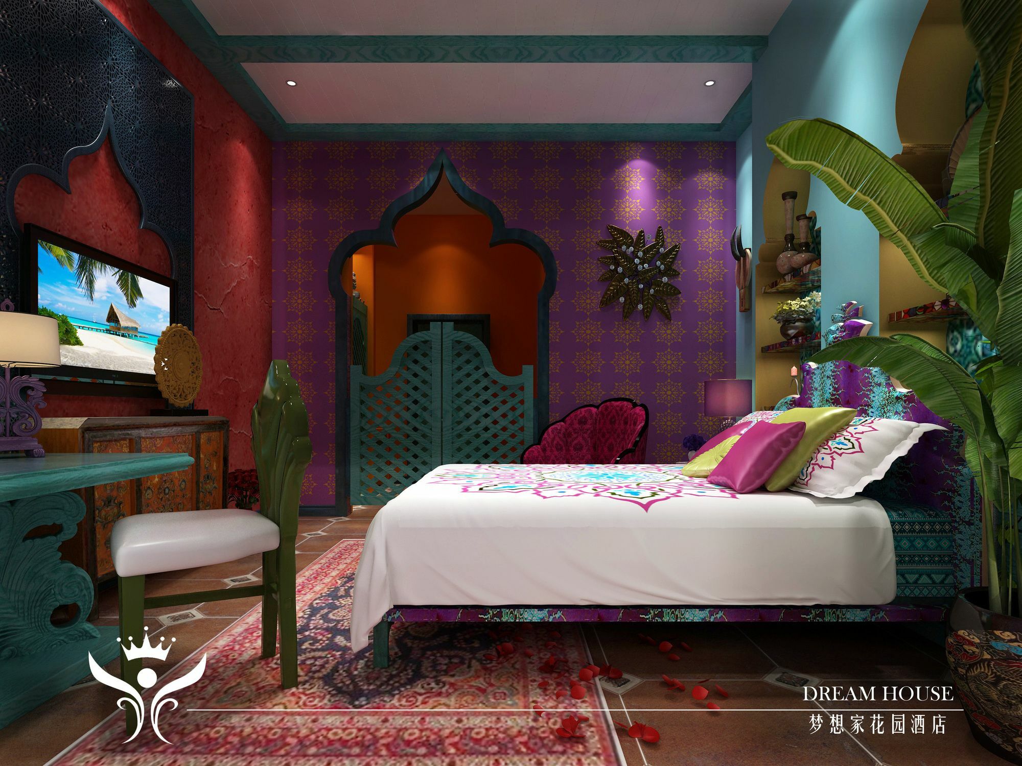 שנגחאי Dreamhouse Theme Hotel מראה חיצוני תמונה